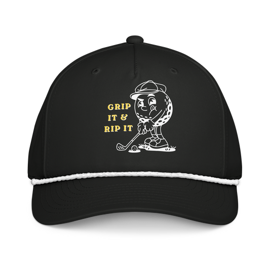 Black Golf Hat 2