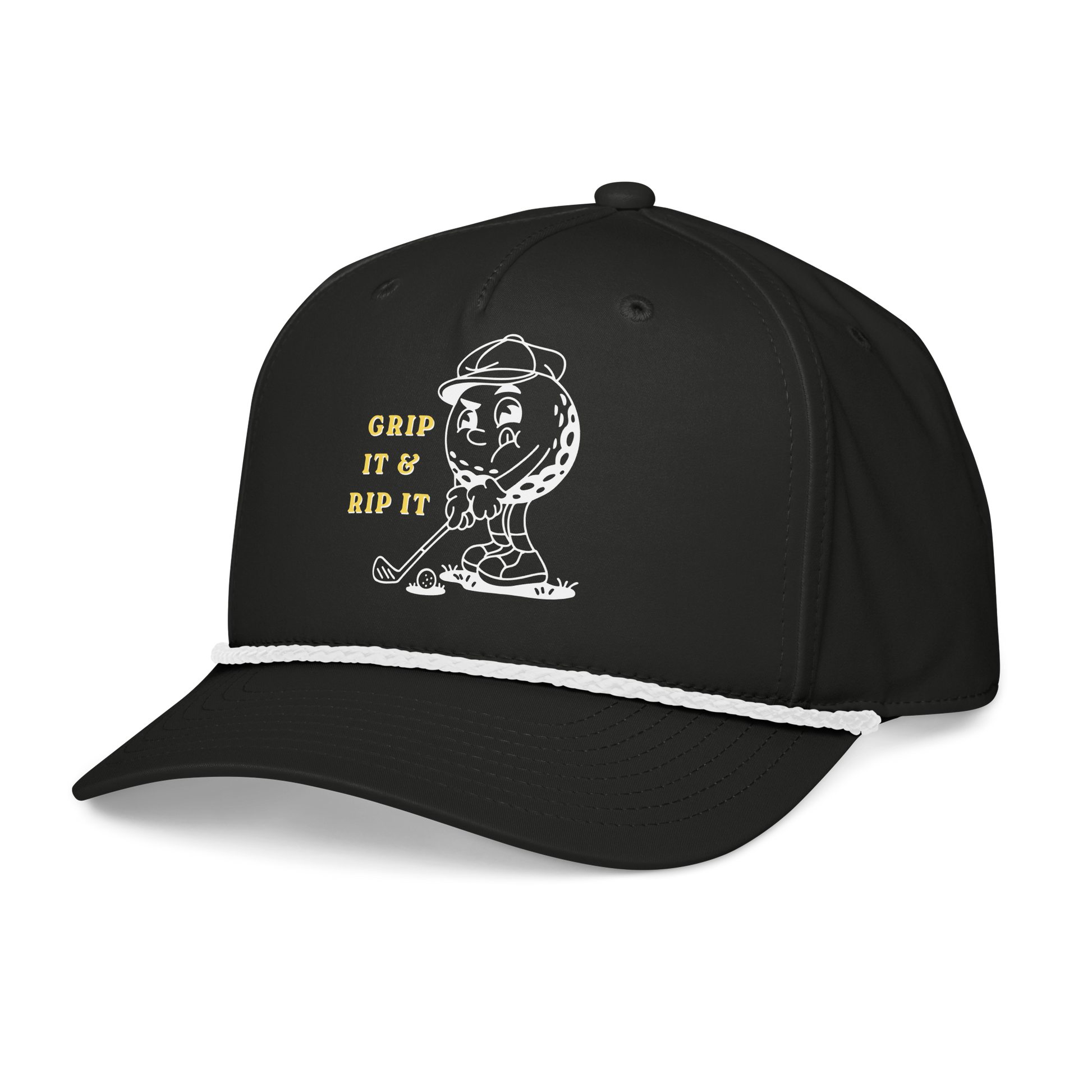 Black Golf Hat