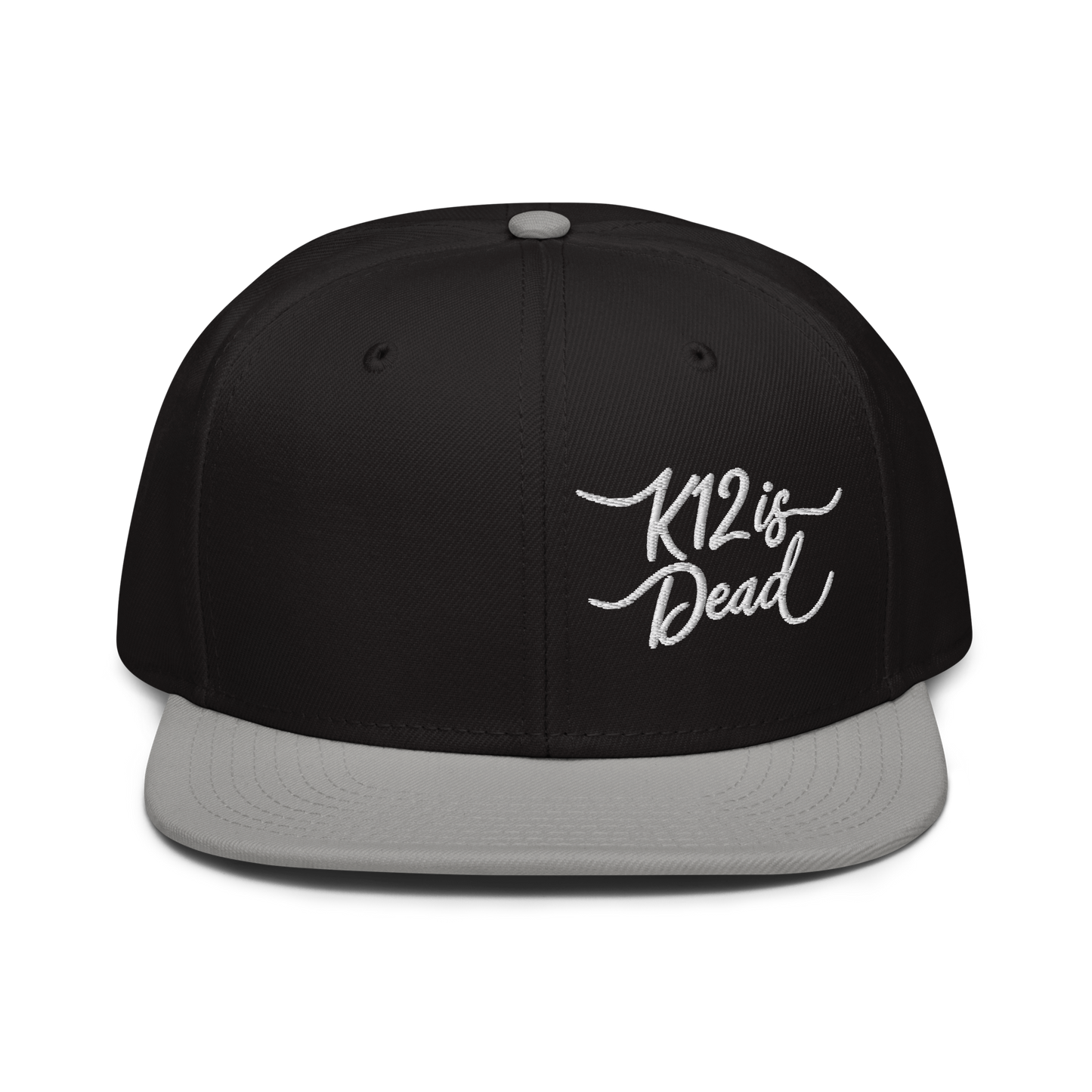 2 hat k12 snap - Gray