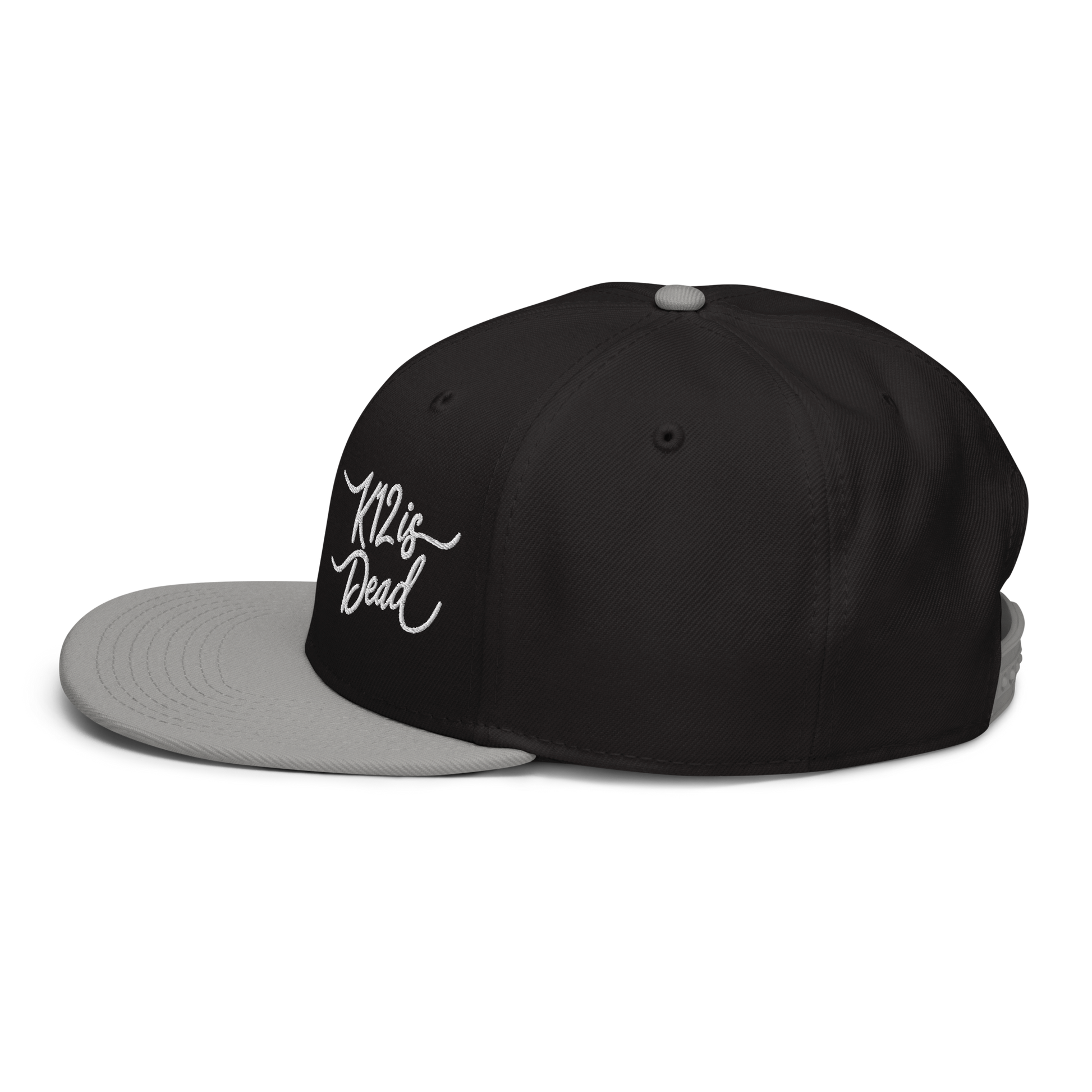 3 hat k12 snap - Gray
